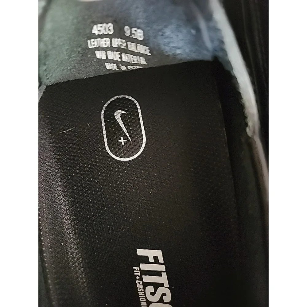 Nike Loafer‎ FITSOLE3 Black Leather Women's 9.5B